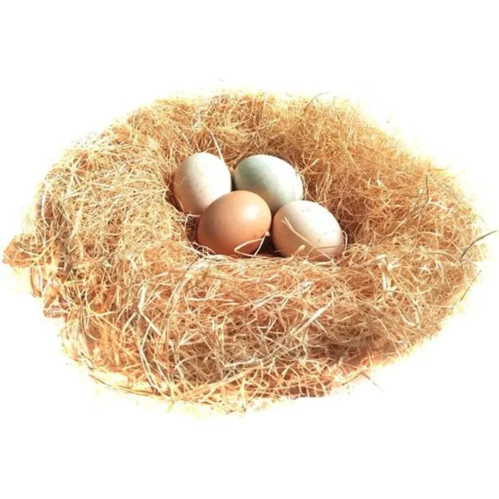 100g/3.5oz Natural Grass Nesting Pads for Chicken Hens Birds Nest Bedding